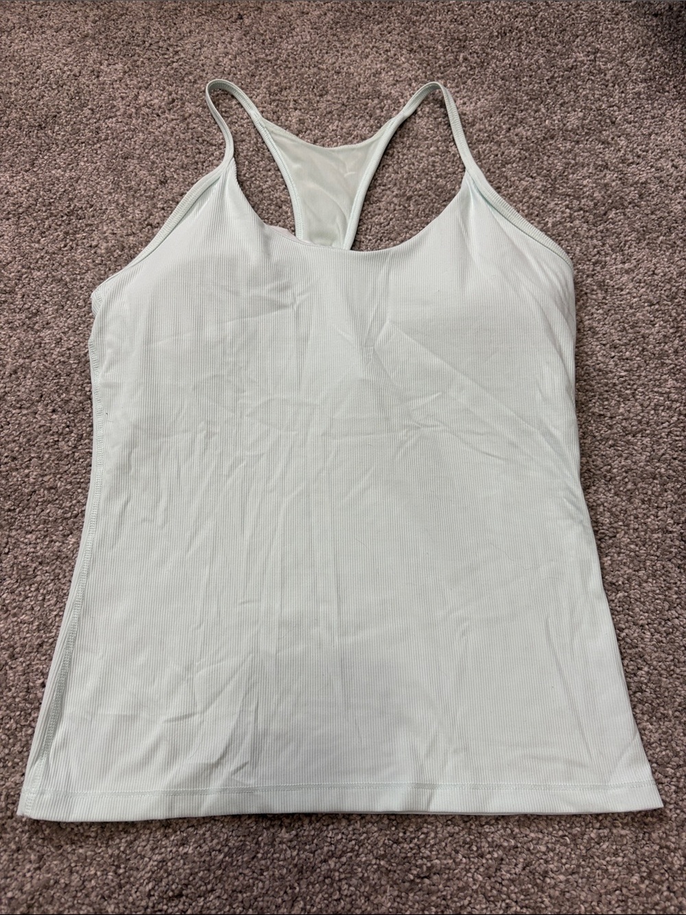 Stori Teal Racerback Tank Top
